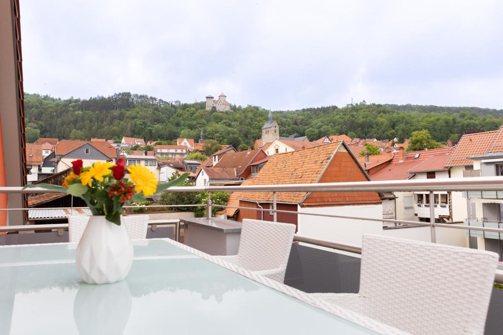 Apartment Markina: Penthaus - Burgblick Treffurt